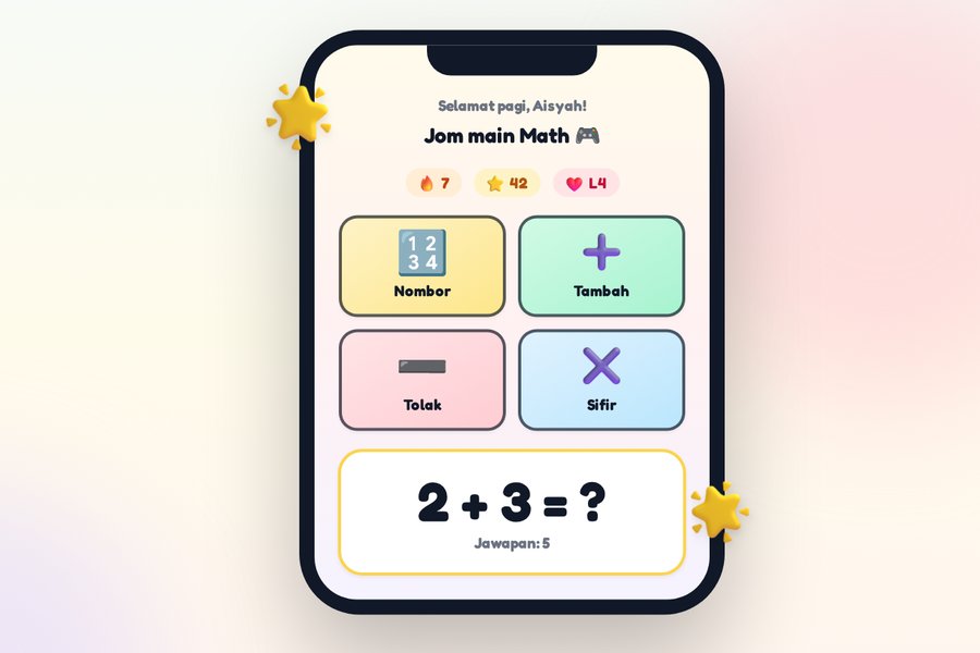 Math Kids: 8 Permainan Math Interaktif